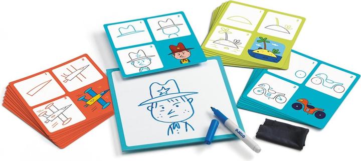 Actual product image Djeco Eduludo Step by step Arthur and Co (German, Italian, French, English)