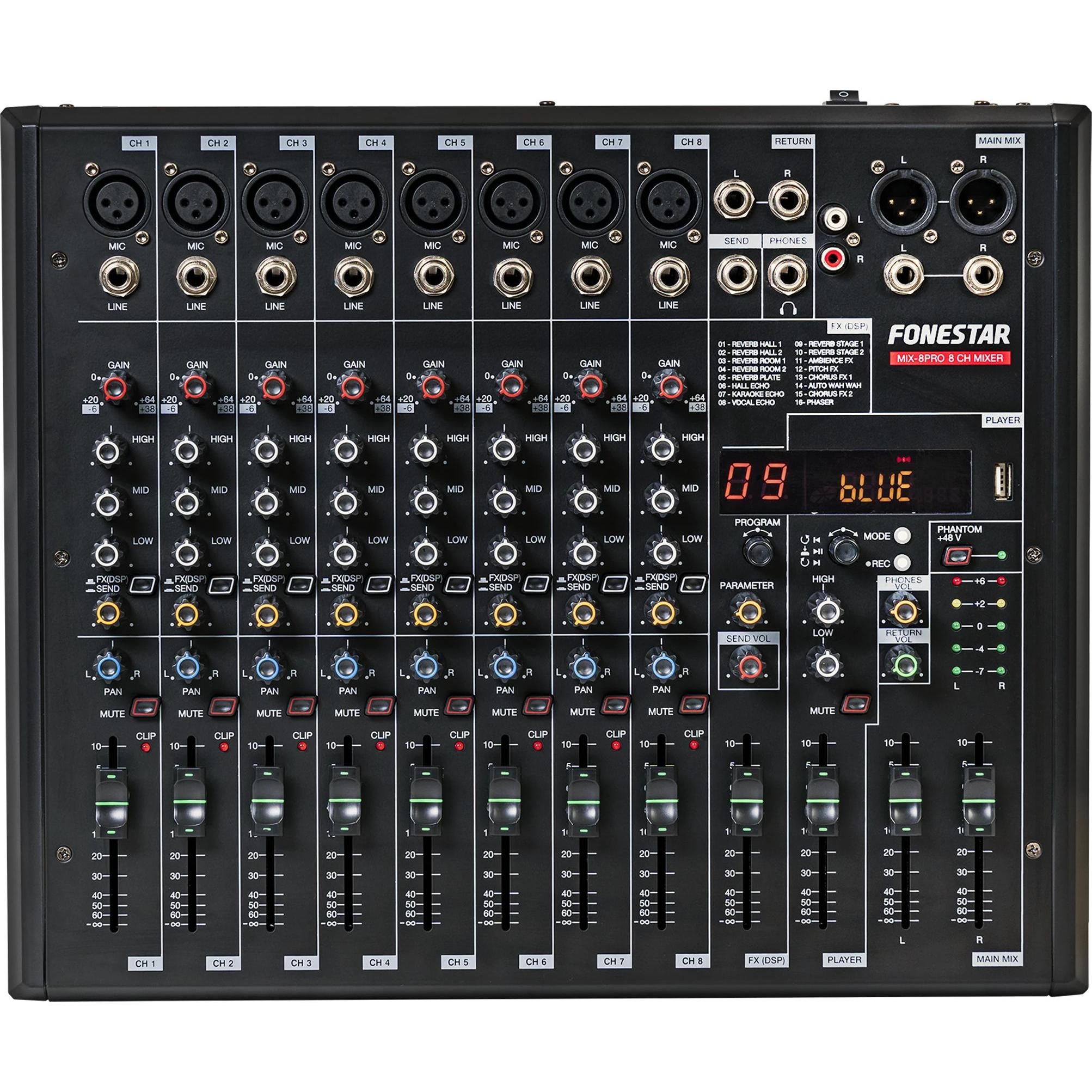 Fonestar MIX-8PRO (MIX-8PRO)