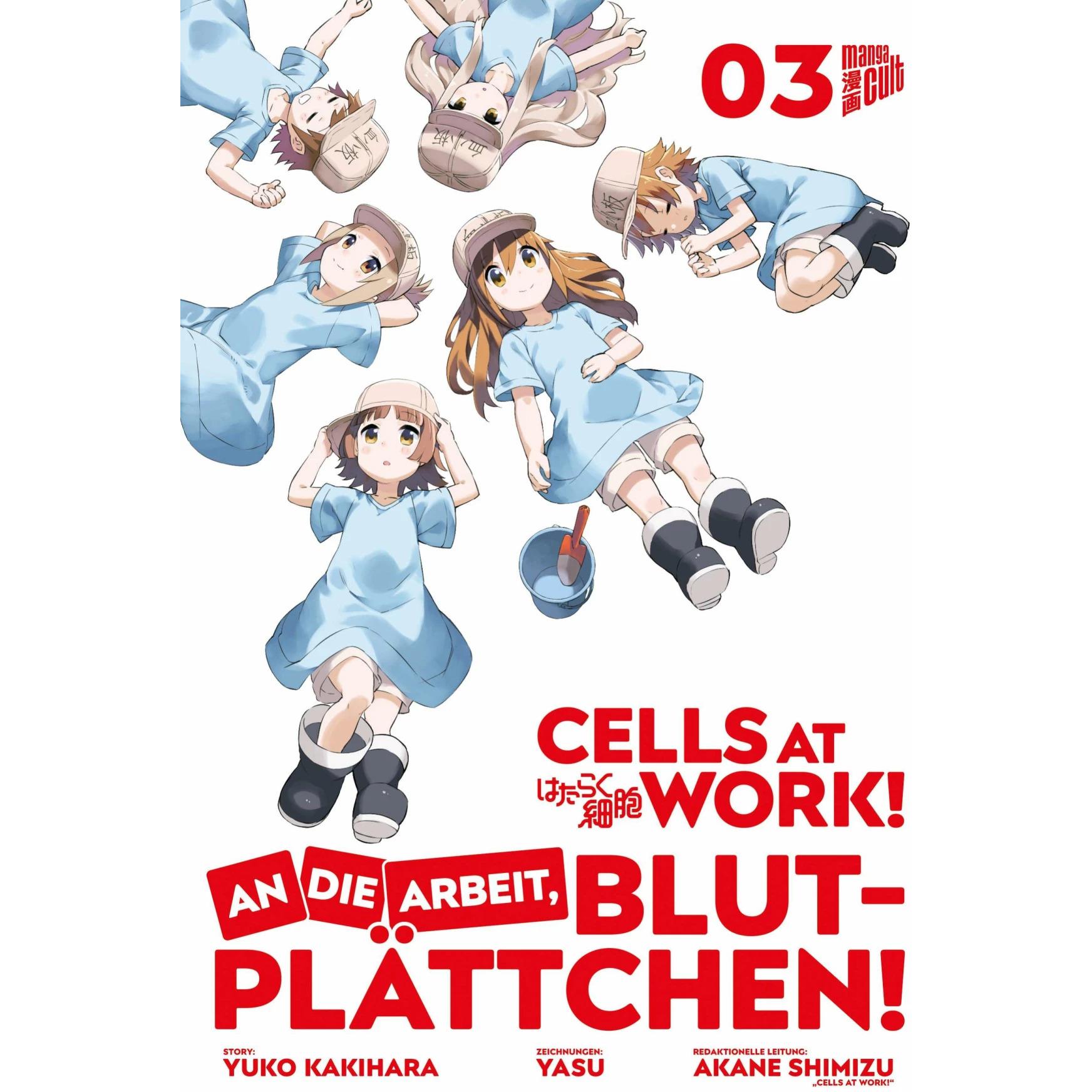 Thumbnail - Cells at Work! - An die Arbeit, Blutplättchen! 3, Belletristik von Akane Shimizu