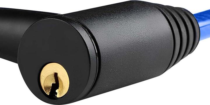 Actual product image Dunlop Cable, anti-theft device for a bicycle (blue)
