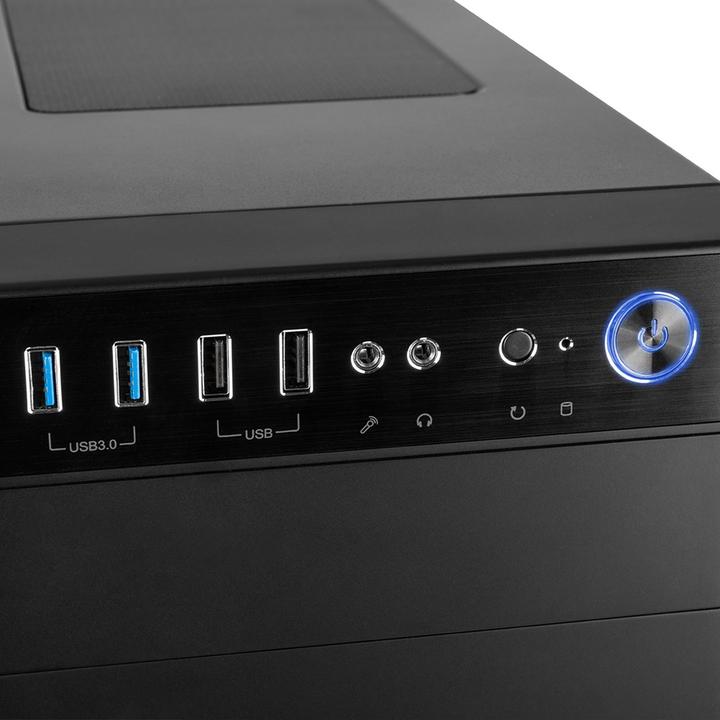 Actual product image Modecom Case OBERON PRO USB 3.0 black (ATX)