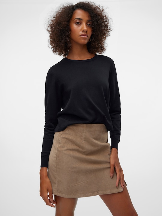 Image du produit Vero Moda Vmsilje Ls O-Neck Short Pullover Ga Noos (XL)