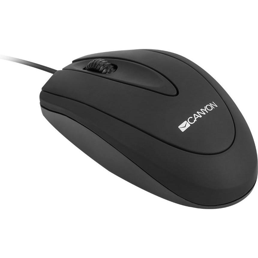 Canyon Maus CM-1 Kabelgebunden (Kabelgebunden), Maus, Schwarz