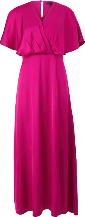 Produktbild Comma Kleid Satinkleid mit Drapierung und Beinschlitz (40)