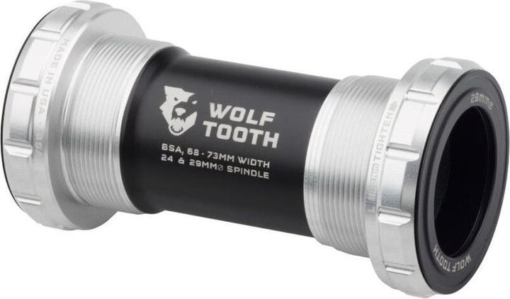 Wolf Tooth Innenlager BSA, 29mm (SRAM), 68/73mm, raw silver