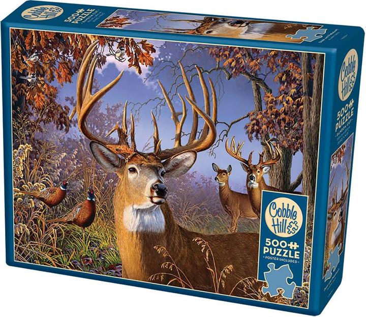 Produktbild Cobble Hill Puzzle 500 pieces XXL Pieces - Deer and Pheasant (500 Teile)