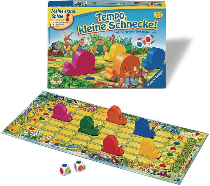 Immagine prodotto Ravensburger Sbrigati, lumachina! (Tedesco)