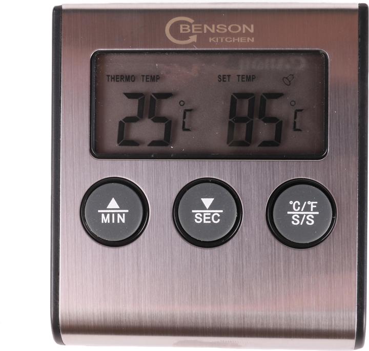 Actual product image Benson Home Kitchen thermometer digital with timer