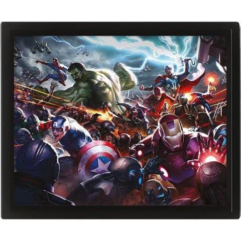 Thumbnail - Pyramid, Bilder, 3D Malerei Marvel Future Fight Heroes (26 x 20 cm)