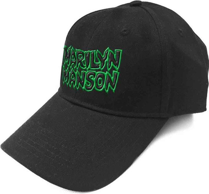 Actual product image Marilyn Manson MarilynManson Logo Baseball Cap