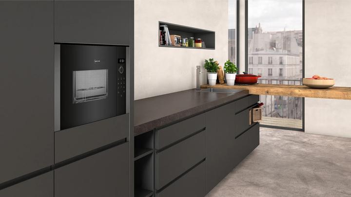 Image du produit Neff N 50, Micro-ondes encastrable, 59 x 38 cm, Gris graphite, HLAGD53G0
