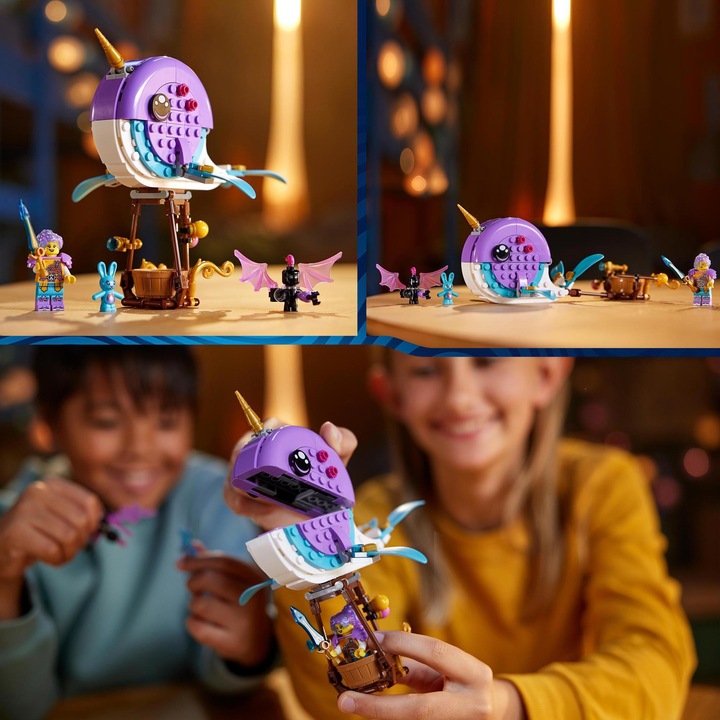 Immagine prodotto LEGO 71472 La mongolfiera di Izzie's Narwhal (71472, LEGO Dreamzzz)