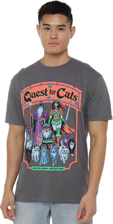 Produktbild Steven Rhodes Quest For Cats TShirt (L)