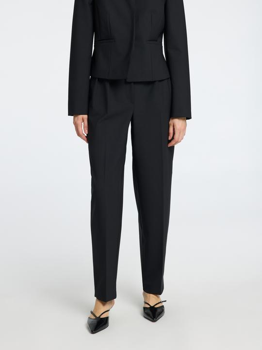 Actual product image Selected Femme High Waist Barrel Fit Trousers (36)