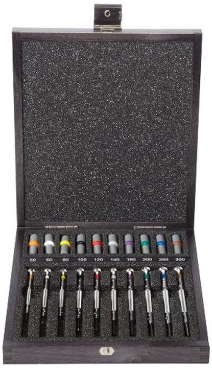 Actual product image Bergeon Screwdriver Set with Replacement Blades