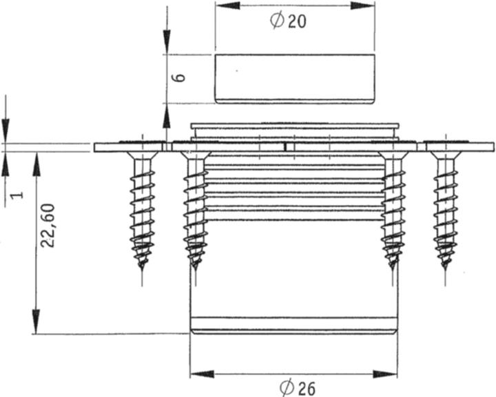 Produktbild Werkstarck Haftmagnete (1 Stück)
