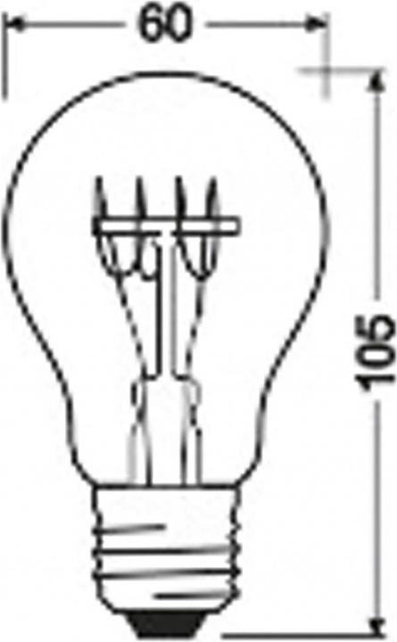 Image du produit Osram Vintage 1906 (E27, 4.80 W, 400 lm, 1 x, G)