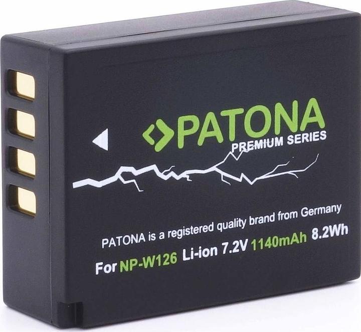 Image du produit Patona Appareil photo numérique à batterie Premium NP-W126 (Batterie)