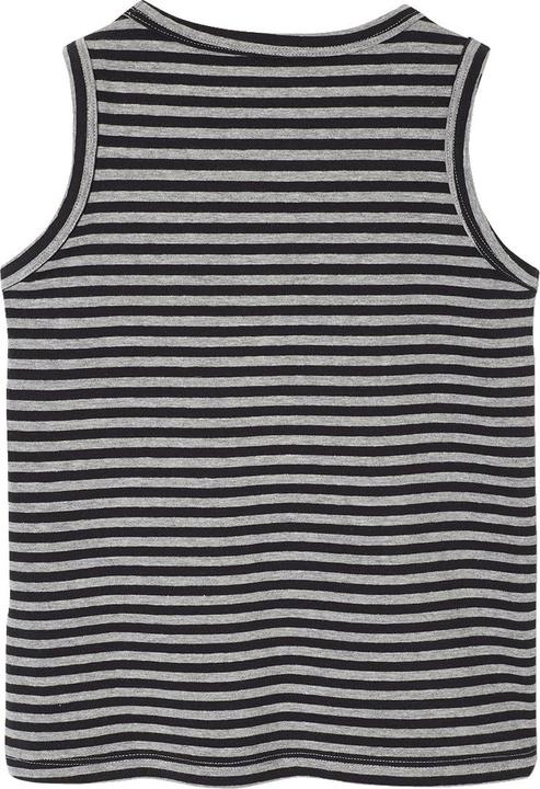 Actual product image Vertbaudet Bio-Kollektion: 3er-Pack Jungen Trägershirts mit Ringelmuster (110)