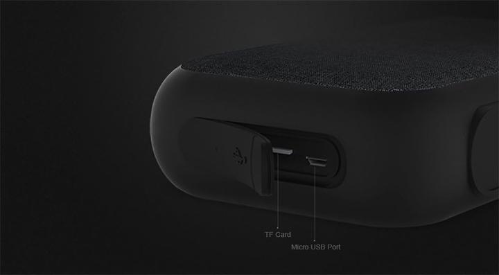 Actual product image Remax Fabric Bluetooth Speaker, Portable Black