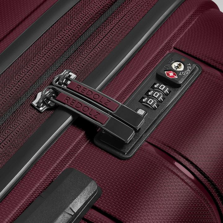 Actual product image Redolz Essentials 11 4 Rollen Kabinentrolley 55 cm mit Dehnfalte (45 l)