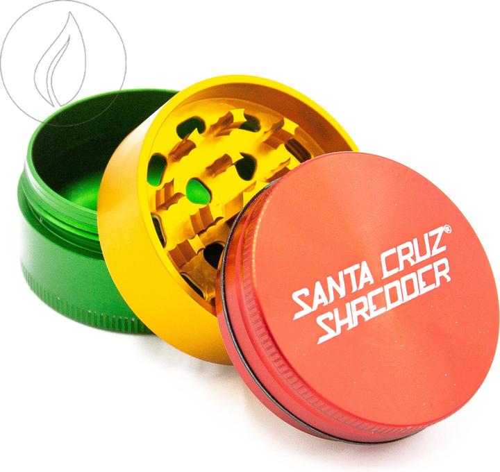 Produktbild Santa Cruz Shredder M Rasta 3Parts 51mm