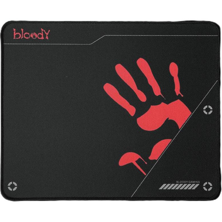 A4Tech BP-50M, Mausmatte, Schwarz, Rot