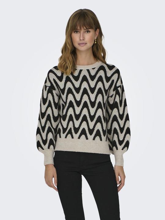 Produktbild Only Gemusterter Strickpullover (XS)