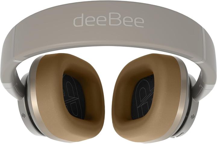 Produktbild DeeBee Over-Ear-Kopfhörer mit aktiver Geräuschunterdrückung, 40 Stunden Akkulaufzeit und 5 Mikrofonen (ANC, 40 h, Kabellos)