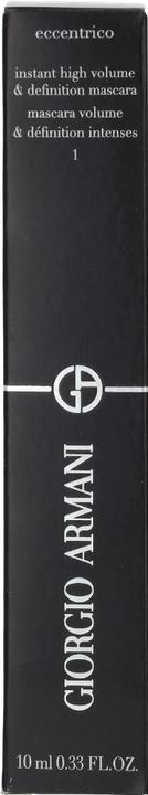 Actual product image Giorgio Armani Eccentrico Mascara (#01 Obsidian Black)