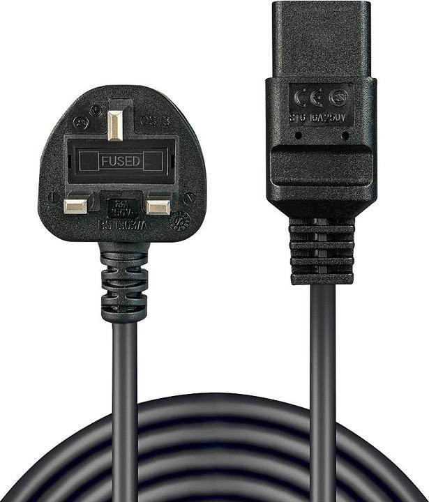 Produktbild Lindy UK Netzkabel, IEC C19, 2m (2 m)