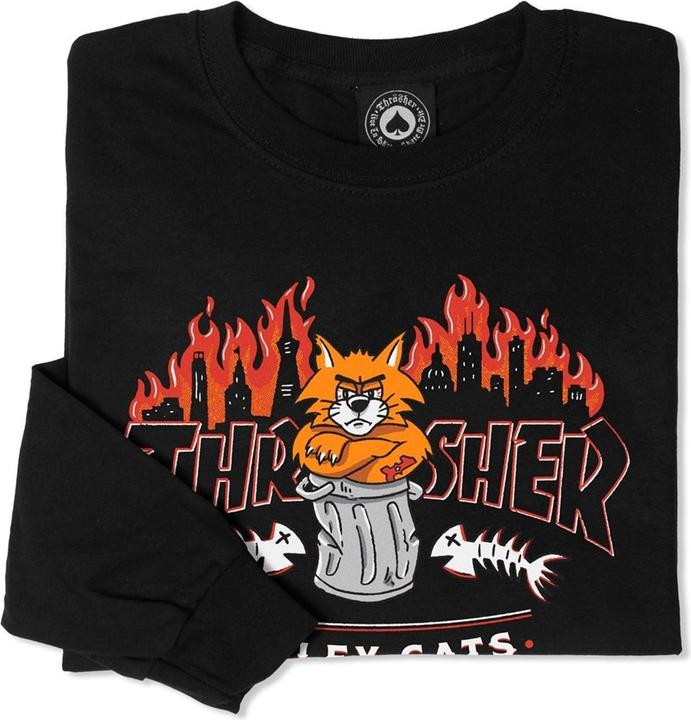 Actual product image Thrasher Alley Cats Longsleeve (S)