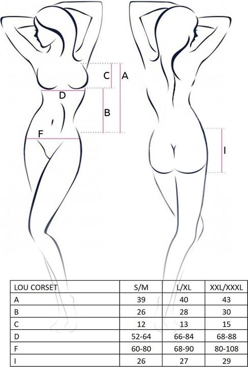 Actual product image Avanua Lou" corset (L)
