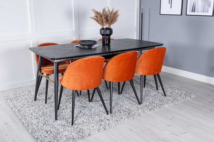 Actual product image Venture Home Gold, Velvet (MDF)