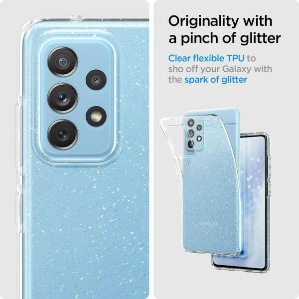 Produktbild Spigen Liquid Crystal Glitter - Cover - Samsung - Galaxy A72 - 17 cm (6.7 Zoll) - Trans (Samsung Galaxy A72)