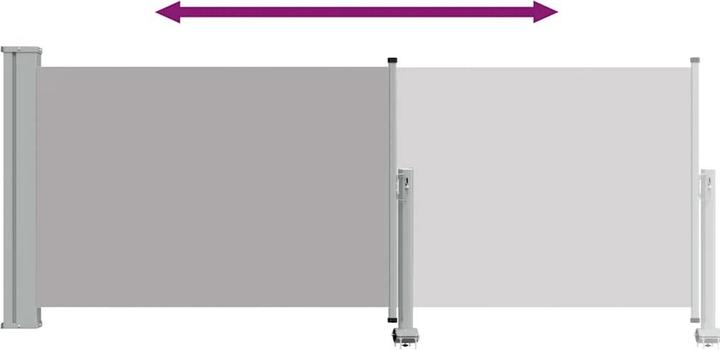 Produktbild vidaXL Seitenmarkise (3 m)