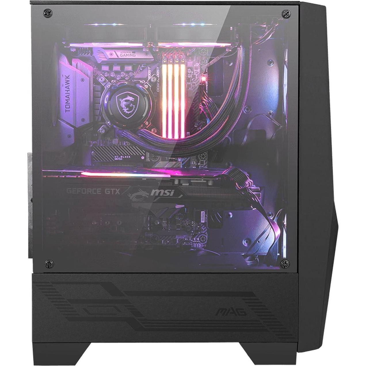 MSI MAG Forge 100R (ATX, mATX, Mini-ITX), Case PC, Nero