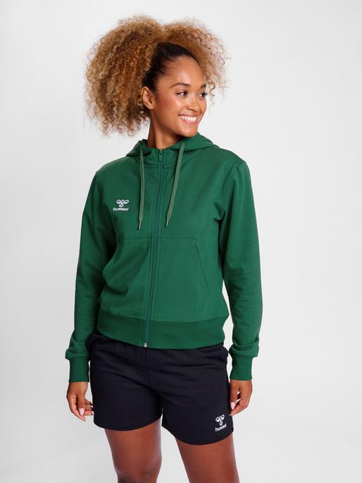 Immagine prodotto hummel Hmlgo 2.0 Felpa Con Zip E Cappuccio Donna (XL)