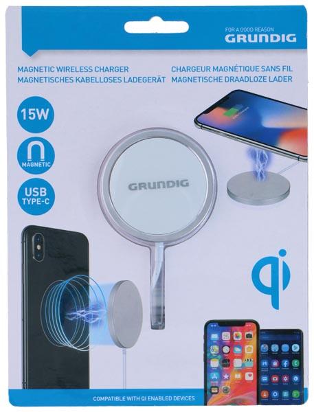 Actual product image Grundig Wireless charger magnetic 15W (15 W)