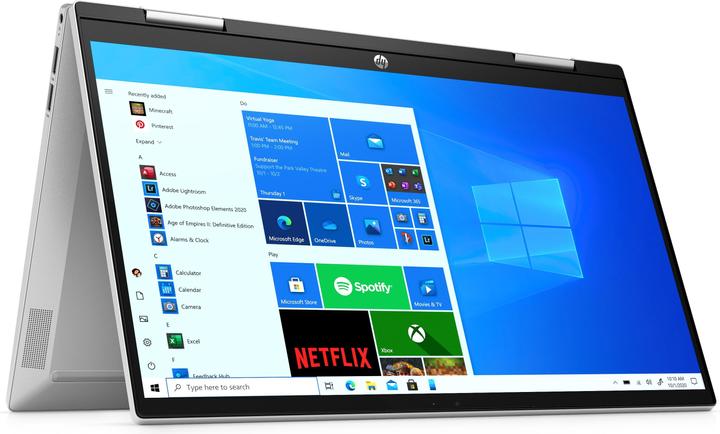 Produktbild HP Pavilion x360 (14", 256 GB, 8 GB, DE, Intel Pentium Gold 7505)