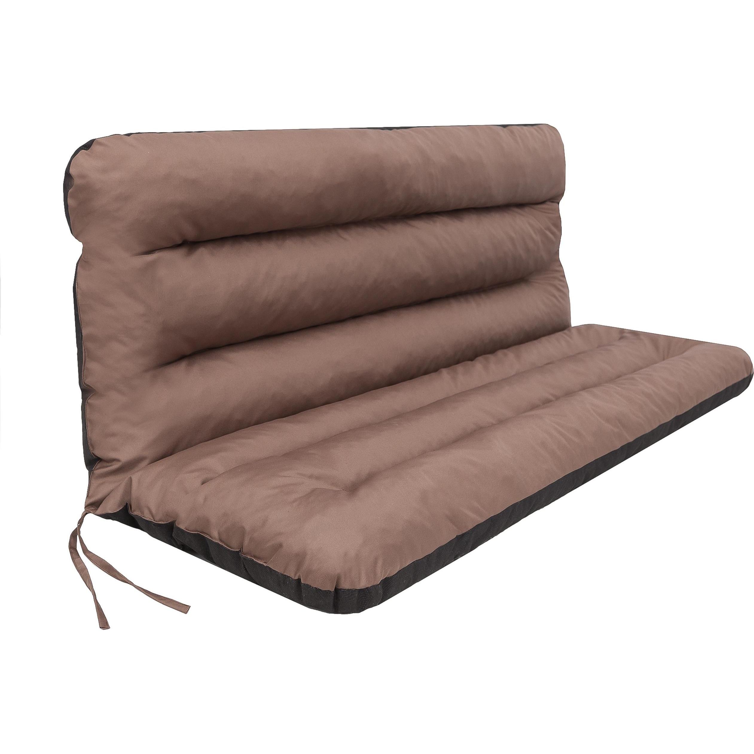 Hobbygarden, Cuscino da seduta, Poduszka Na Huśtawkę Ogrodową - Ania 150 cm - Jasno Brązowa