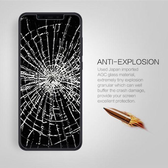 Actual product image Nillkin H+ PRO protective glass (1 Piece, Mi 8)