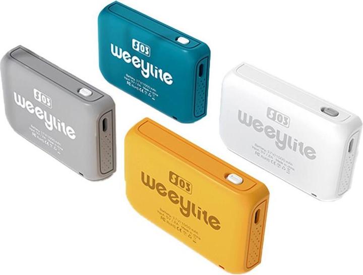 Produktbild Weeylite S03 portable pocket RGB Light Grau