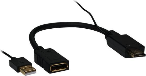 Produktbild EFB Elektronik HDMI auf DisplayPort Adapter Zum Anschluss eines Displays mit Displayport Schnittstelle an ein HD...