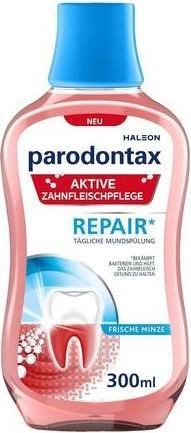 Actual product image Parodontax Active Gum Care Mouthwash Repair* 300ml with Fresh Mint Flavor Alcohol-Free (300 ml, Mouthwash)