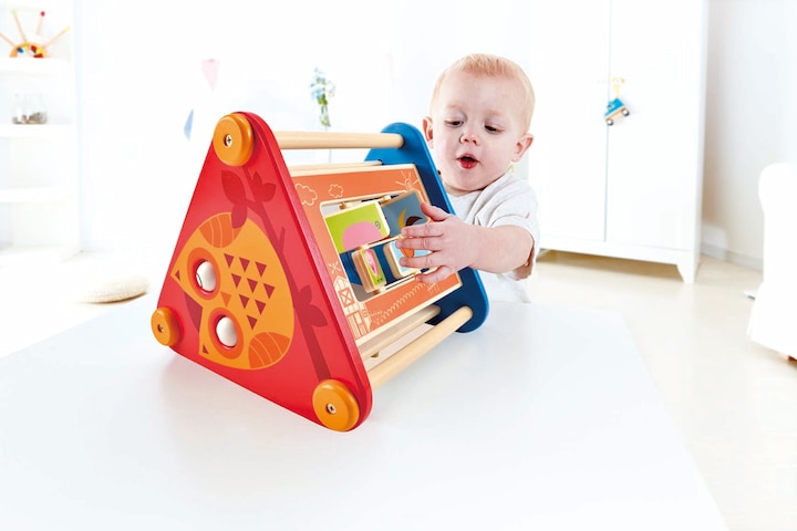 Actual product image Hape educational game Animal Action Box