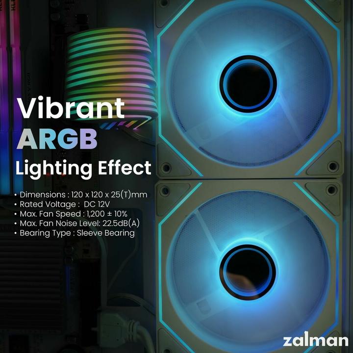 Actual product image Zalman Chronix White (ATX, mATX, Mini-ITX)