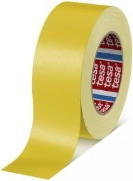 Actual product image tesa Fabric tape 25mm 50m yellow (25 mm)