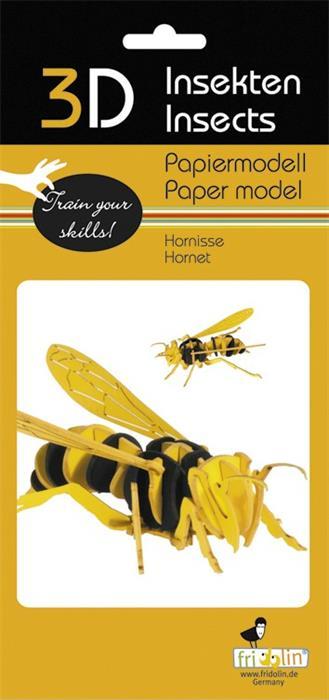 Produktbild Fridolin 3-D Papiermodell "Hornisse"