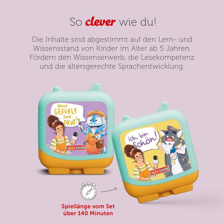Image du produit Tonies Clever Tonie - MIRA et la maison volante Lot de 4 (Allemand)